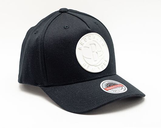 Kšiltovka Mitchell & Ness CASPER REDLINE BROOKLYN NETS BLACK 6HSRLRI19022-BNEBLCK