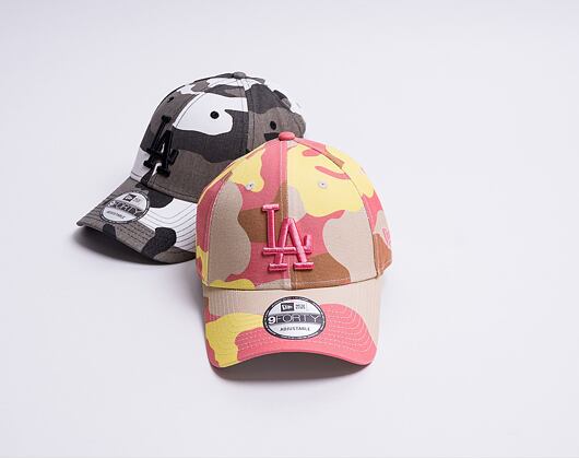 Kšiltovka New Era 9FORTY MLB Camo Pack Los Angeles Dodgers Strapback Stone