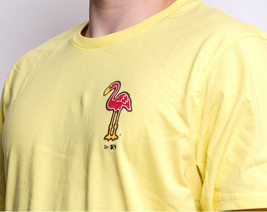 Triko New Era Minor League Graphic Miami Beach Flamingos Yellow