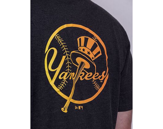 Triko New Era MLB Neon New York Yankees Graphite / Neon Yellow