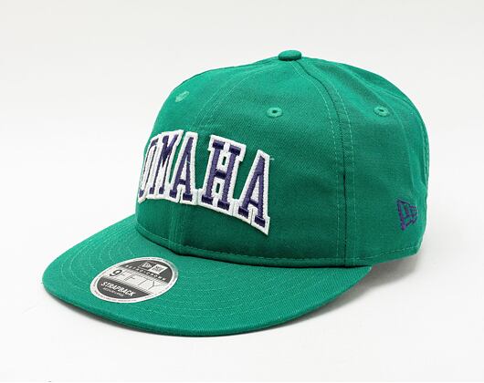 Kšiltovka New Era Retro Crown 9FIFTY Team Heritage Omaha Royals Green / Purple