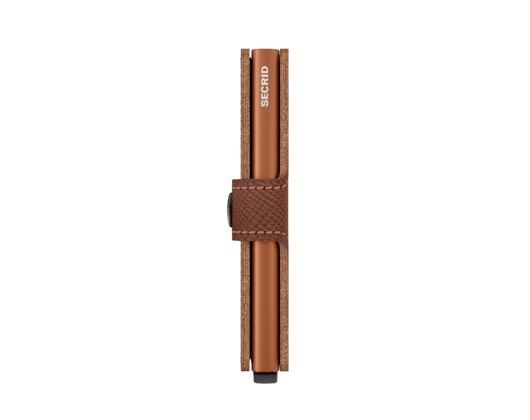 Peněženka Secrid Miniwallet Saffiano Caramel
