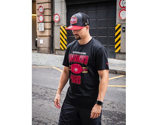 Triko New Era NFL Football San Francisco 49ers Black
