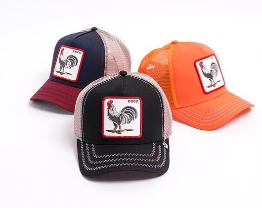 Kšiltovka Goorin - Cock Rooster - Black