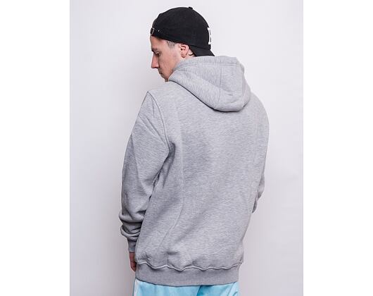 Mikina s kapucí New Era Essential Pull-Over Hoody Los Angeles Dodgers Grey