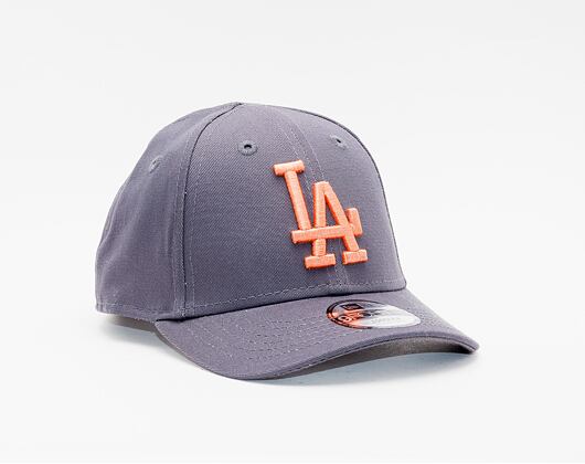 Dětská kšiltovka New Era 9FORTY Kids MLB League Essential Los Angeles Dodgers Strapback Graphite