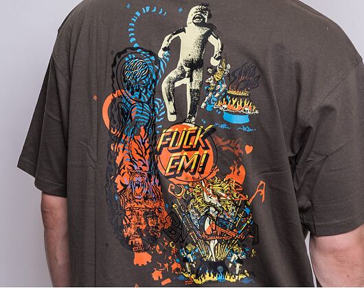 Triko Santa Cruz Salba Archive T-Shirt SCA-TEE-6207 S21 Washed Black