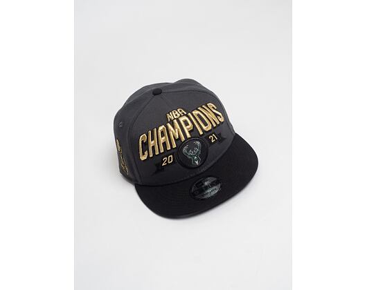 Kšiltovka New Era 9FIFTY NBA21 Champs Milwaukee Bucks