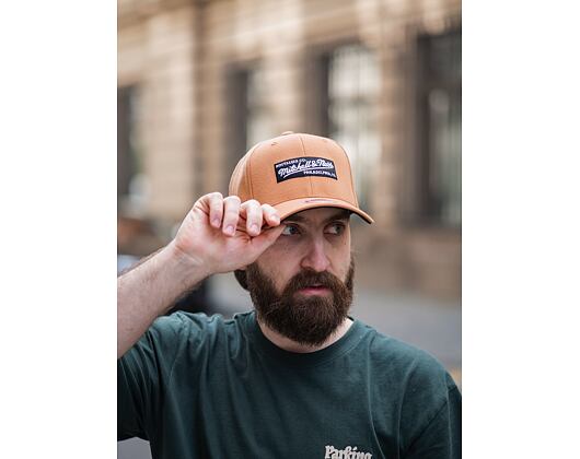 Kšiltovka Mitchell & Ness Branded Box Logo Redline Snapback INTL911 Tan