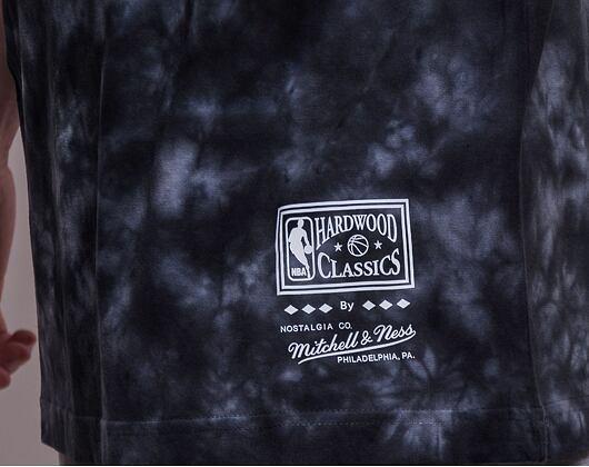 Triko Mitchell & Ness Champions Tie Dye Tee Toronto Raptors Black