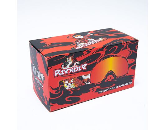Lyžařské Brýle RIP N DIP Dragonerm Snow Goggles RND7157 Red
