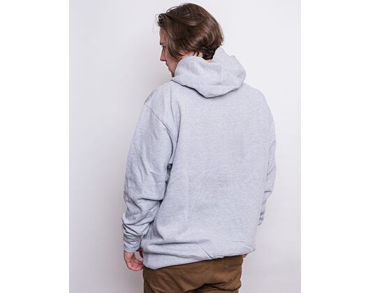 Mikina ETNIES New Box Hoodie Grey/Black/Yellow