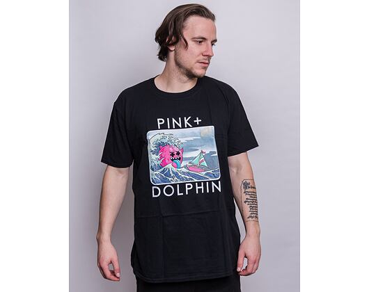 Triko Pink Dolphin GHOST PORTRAIT TEE PS12211GPBL BLACK