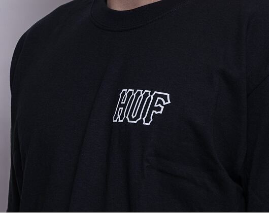 Triko HUF Barb Wire Classic H T-Shirt Black