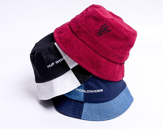 Klobouk HUF 1984 Cord Bucket Bloodstone