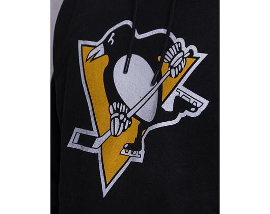 Mikina '47 Brand NHL Pittsburgh Penguins Imprint Burnside Hood Jet Black