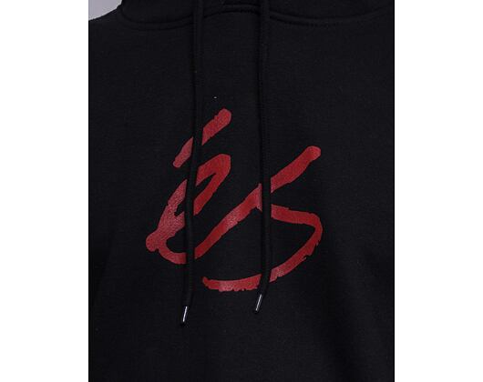 Mikina ÉS Script Hoodie Black