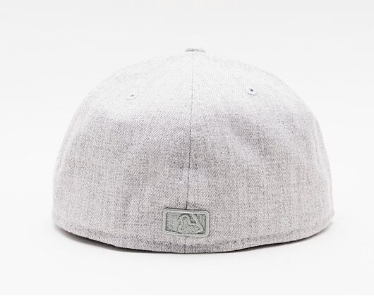 Kšiltovka New Era 59FIFTY MLB Heather Contrast 5 Los Angeles Dodgers Fitted Heather Gray