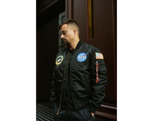 Bunda Alpha Industries MA-1 VF NASA Black