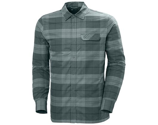 Košilobunda Helly Hansen Lifaloft Insulated Shacket Storm Plaid
