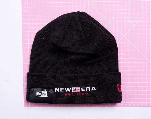 Kulich New Era Logo Front Beanie Black