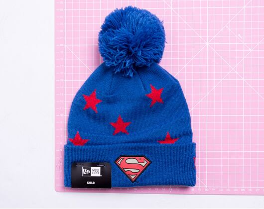 Dětský kulich New Era CY star Bobble Knit Superman