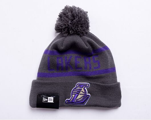 Kulich New Era NBA Jake Cuff Knit Los Angeles Lakers Grey