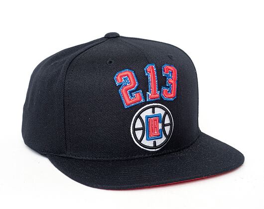 Kšiltovka Mitchell & Ness Los Angeles Clippers Zz Snapback Black