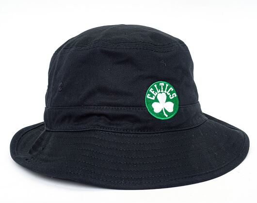 Klobouk Mitchell & Ness Boston Celtics Team Logo Bucket Hat Black