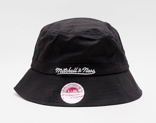 Klobouk Mitchell & Ness M&N Bucket Hat Branded Black