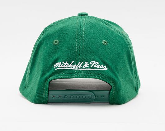 Kšiltovka Mitchell & Ness Boston Celtics Team Ground Stretch Snapback Celtics HWC Kelly Green