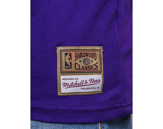 Triko Mitchell & Ness Los Angeles Lakers Shaquille O'Neal Name & Number Tee Purple