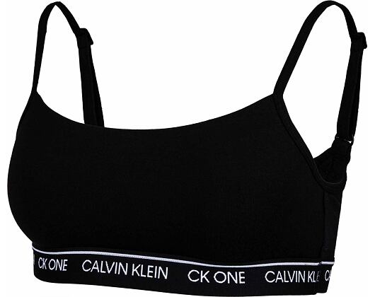 Dámská podprsenka Calvin Klein Unlined Bralette QF5727E 001 Black