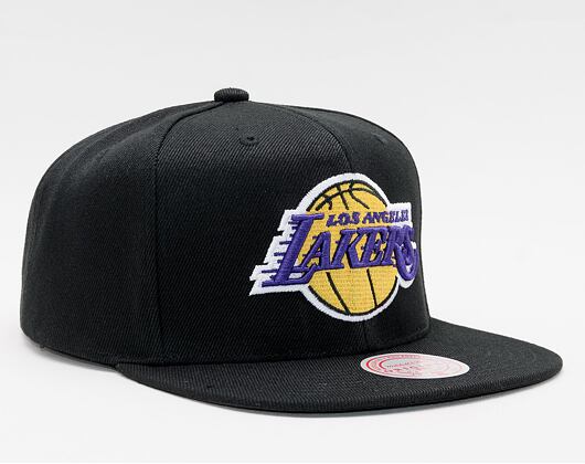 Kšiltovka Mitchell & Ness Los Angeles Lakers English Dropback Snapback NBA