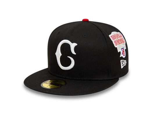 Kšiltovka New Era 59FIFTY Cooperstown Multi WS Patch Cincinnati Reds Fitted Black