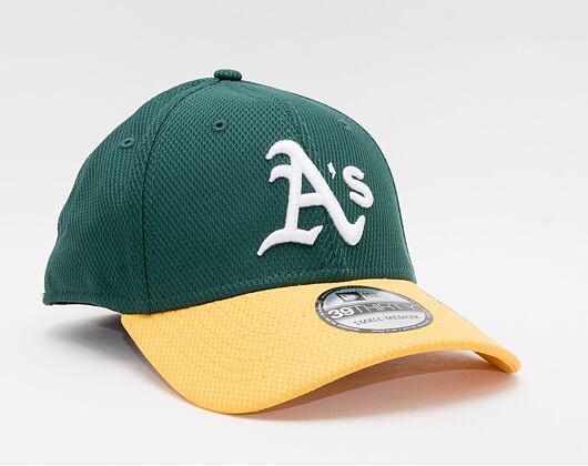 Kšiltovka New Era 39THIRTY Diamond Era Oakland Athletics Stretch Fit Dark Green