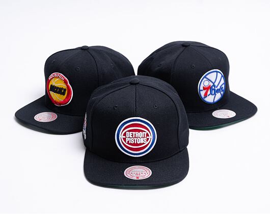 Kšiltovka Mitchell & Ness Top Spot Snapback HWC Detroit Pistons Black