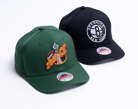 Kšiltovka Mitchell & Ness Team Ground 2.0 Stretch Snapback HWC Seattle Supersonics Green