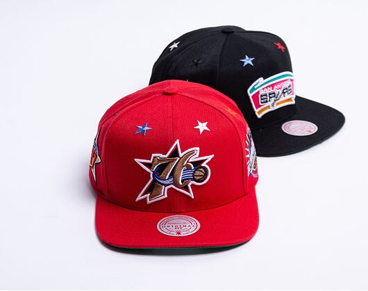 Kšiltovka Mitchell & Ness 97 Top Star Snapback HWC Philadelphia 76ers Red
