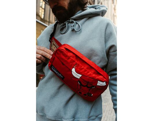 Ledvinka Mitchell & Ness Chicago Bulls Fanny Pack Red
