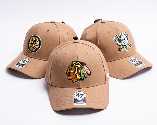 Kšiltovka 47 Brand Chicago Blackhawks Snapback Camel