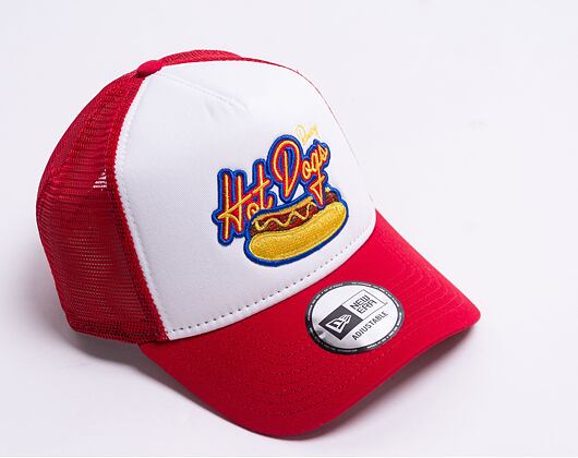 Kšiltovka New Era 9FORTY A-Frame Trucker Minor League Reading Fighting Phils Snapback Scarlet