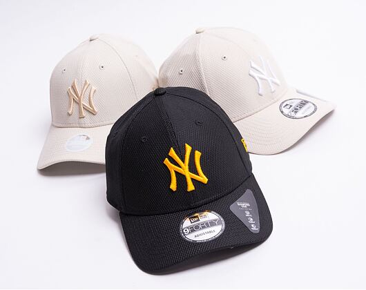 Kšiltovka New Era 9FORTY Diamond Era New York Yankees Strapback Black/RGD