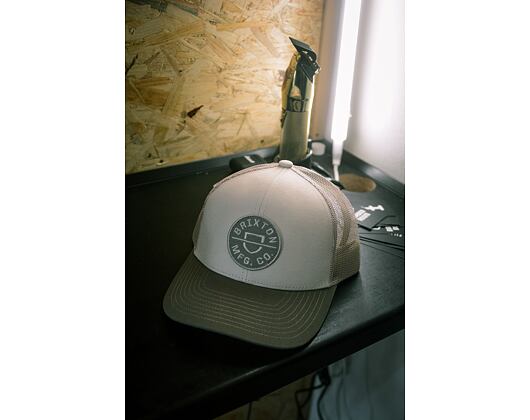 Kšiltovka Brixton Crest X Mp Mesh Cap Twig/Vanilla