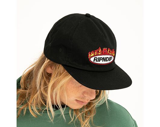 Kšiltovka Rip N Dip Welcome To Heck Hat Black RND9133