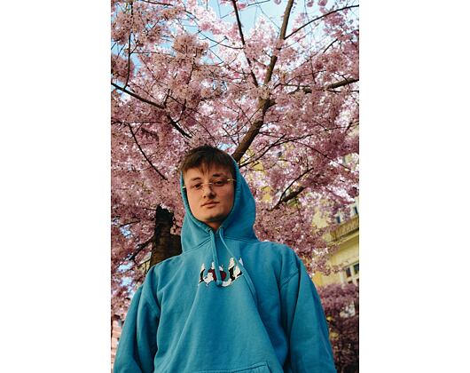 Mikina Rip N Dip I <3 U Hoodie Azure Blue RND9044