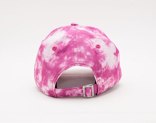 Dámská kšiltovka New Era 9FORTY Womens MLB Tie Dye New York Yankees Strapback Pink