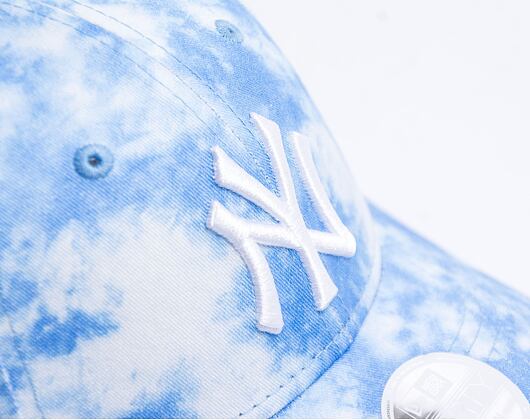 Dámská kšiltovka New Era 9FORTY Womens MLB Tie Dye New York Yankees Strapback Sky Blue