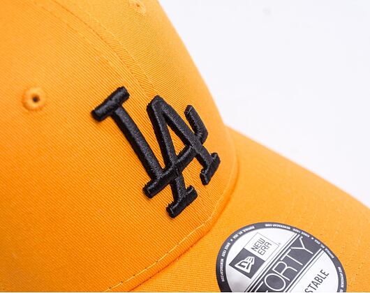Dětská kšiltovka New Era 9FORTY Kids MLB League Essential Los Angeles Dodgers Strapback Tangerine