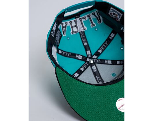 Kšiltovka New Era 9FIFTY MLB Team Arch Florida Marlins Cooperstown Snapback Team Color